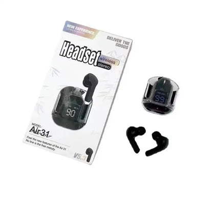 Air31 Earbuds Wireless Transparent Bluetooth 5.3 Air 31 Ear buds Wireless Headset